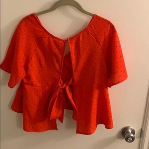 Nasty Gal Tops - Nasty Gal polka dot blouse Nasty Gal Tops - Nasty Gal polka dot blouse